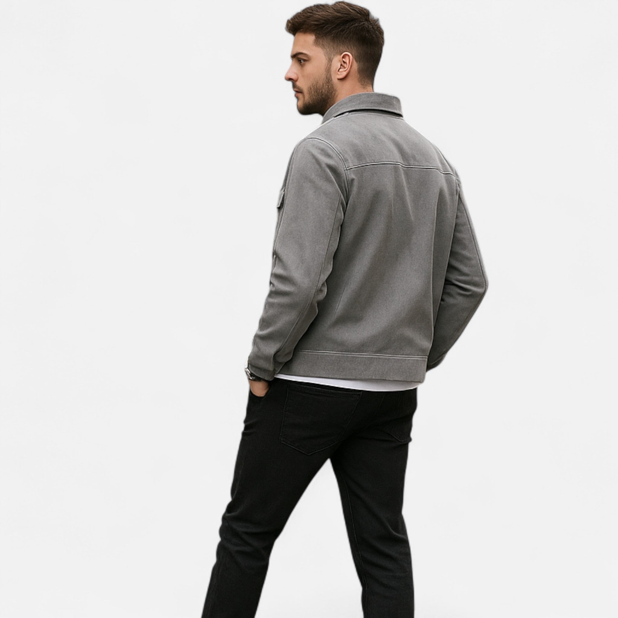 Newbury & Co | Classic Relaxed Suede Jacket