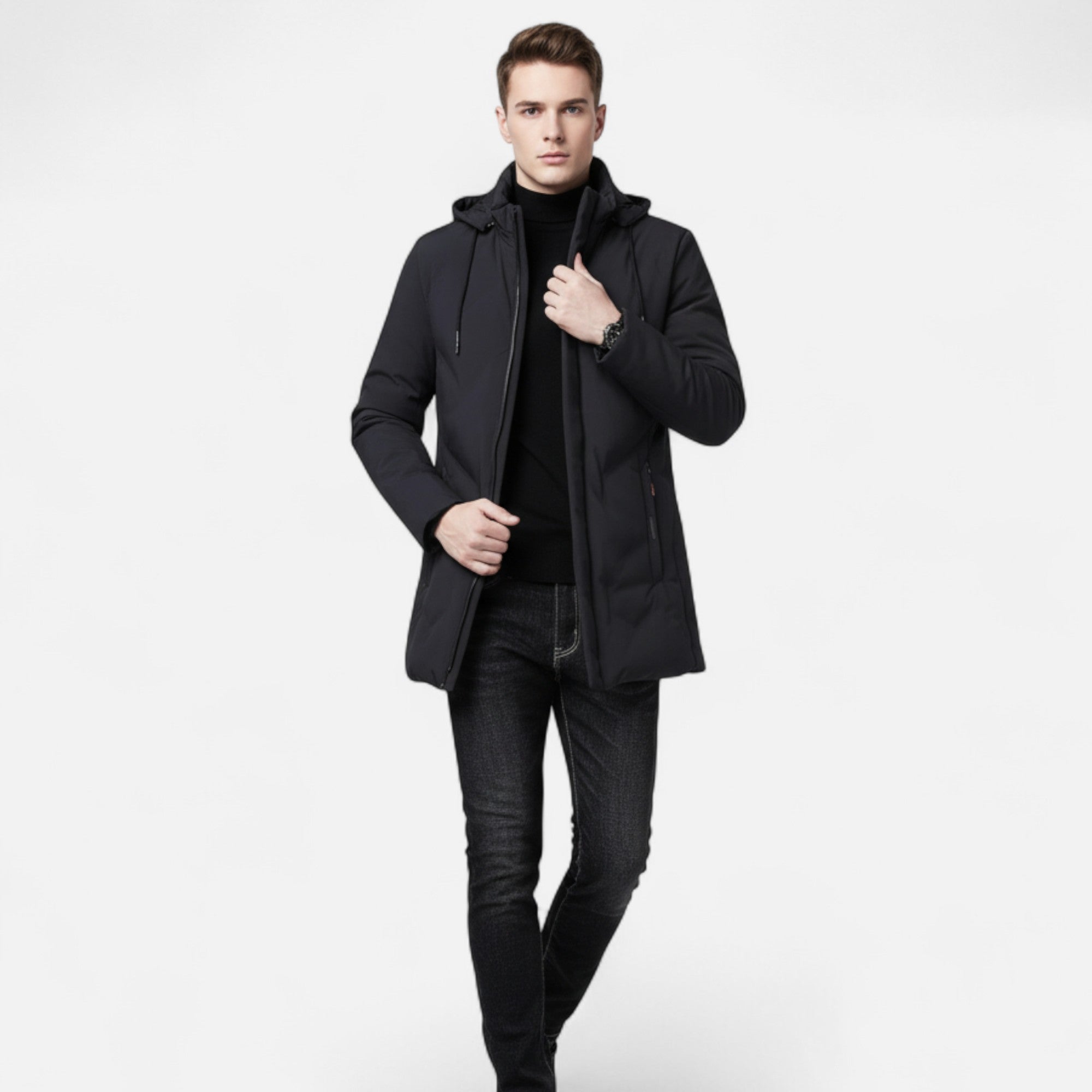 Newbury & Co | Men’s Heritage Hooded Parka Coat