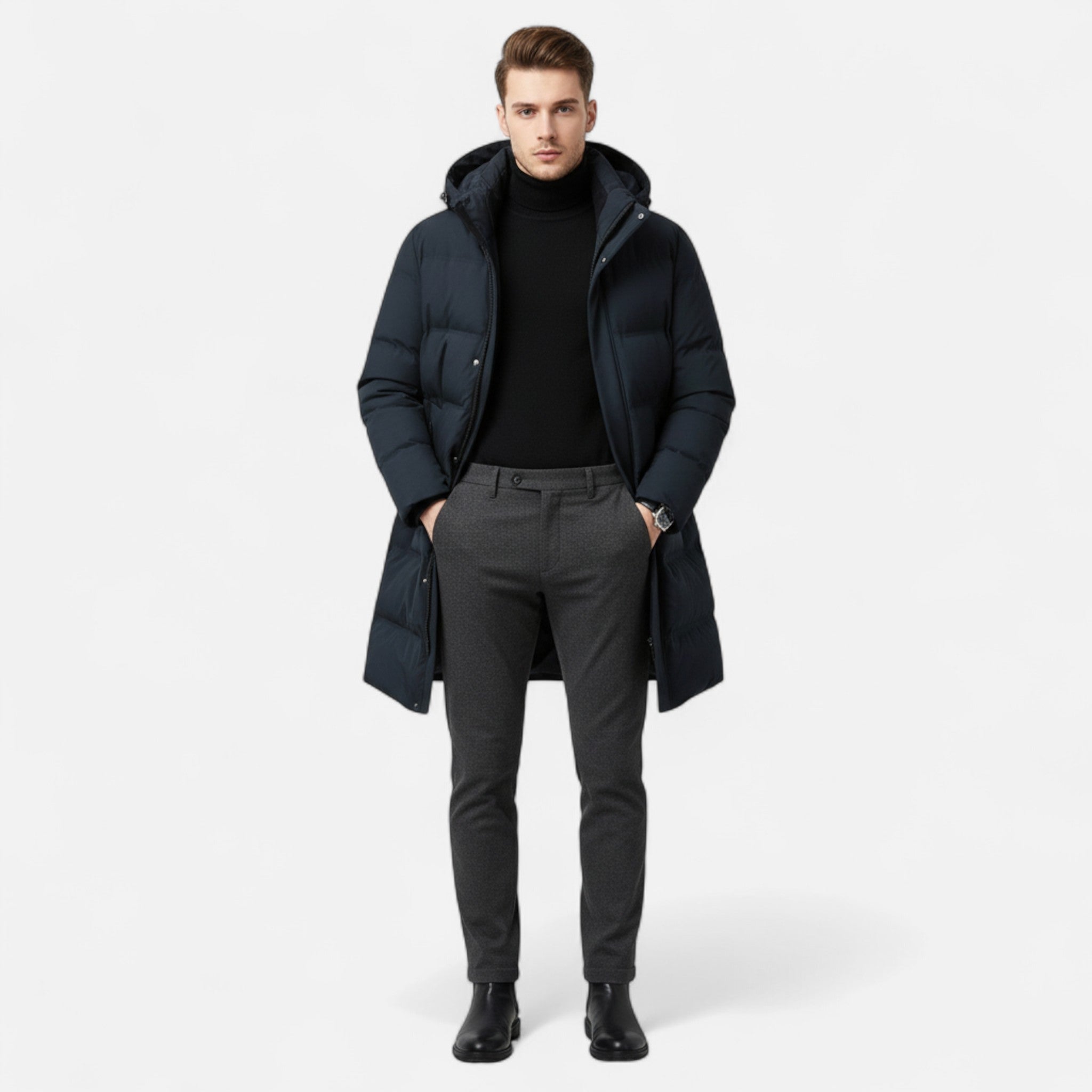 Newbury & Co | Men’s Premium Hooded Parka